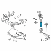 OEM BMW 850i Rubber Boot Diagram - 31-32-1-125-878