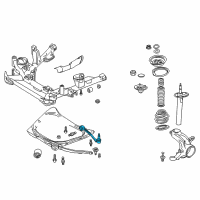 OEM 2006 BMW X3 Repair Kit, Wishbone, Left Diagram - 31-12-2-229-521