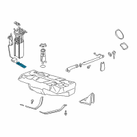 OEM 1999 Buick Park Avenue Strainer Pkg, Fuel Diagram - 25335945