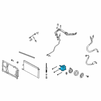 OEM 2012 Ford Expedition Compressor Diagram - AL1Z-19703-B