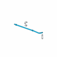 OEM 2010 Ford Explorer Stabilizer Bar Diagram - 9L2Z-5A772-A