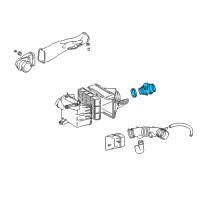 OEM Lexus ES300 Meter Assy, Intake Air Flow Diagram - 22250-20020