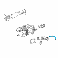 OEM Toyota T100 Hose, Air Diagram - 90445-18148