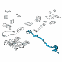 OEM 2017 Lexus NX300h Wire, Frame, NO.2 Diagram - 82165-78040