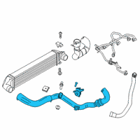 OEM Lincoln Air Duct Diagram - GV6Z-6C646-A