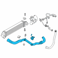 OEM Lincoln MKC Air Duct Diagram - GV6Z-6C646-A