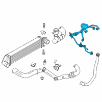 OEM 2017 Ford Escape Air Tube Diagram - GV6Z-9D289-F