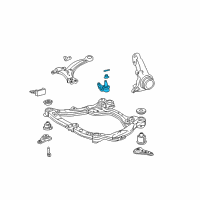 OEM Lexus ES350 Lower Ball Joint Assembly Diagram - 43330-09810