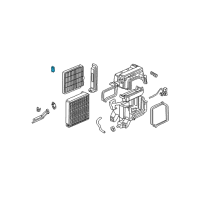 OEM 2004 Acura MDX Relay Assembly, Power (4P) (Micro Iso) (Omron) Diagram - 39794-S0K-A01