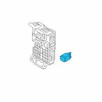 OEM 2014 Hyundai Accent Relay Assembly-Stop Signal Diagram - 95240-1R100