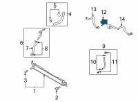 OEM 2020 Hyundai Sonata Ewp Assembly Diagram - 36910-3D900