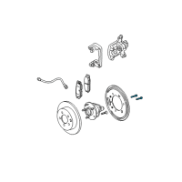 OEM 2002 Pontiac Aztek Bolt-Metric Heavy Hexagon Flange Head Diagram - 11570948