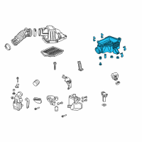 OEM Honda CR-V Case Set, Air Cleaner Diagram - 17201-REZ-A00