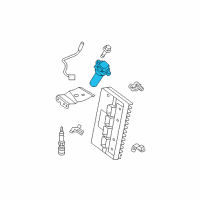 OEM Chrysler 300 Ignition Coil Diagram - 4609088AI