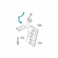 OEM 2010 Chrysler 300 Sensor-DETONATION Diagram - 4606093AD