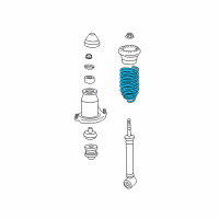 OEM 2007 Scion tC Coil Spring Diagram - 48231-21171