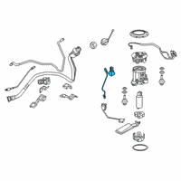 OEM 2021 Lexus RX450hL Harness, Fuel Pump Diagram - 77785-48070