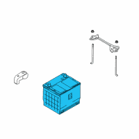 OEM 2010 Chevrolet Aveo Batteries Diagram - 88866262