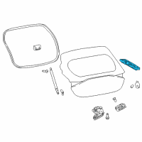 OEM Infiniti Switch Assy-Back Door Opener Diagram - 25380-5DA0A