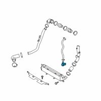 OEM 2018 Hyundai Kona Valve-Recirculation Diagram - 28234-3L225