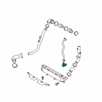 OEM 2020 Hyundai Elantra GT Valve-Recirculation Diagram - 28234-3L225