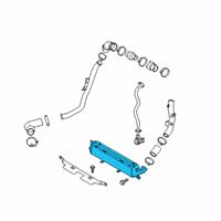 OEM 2021 Hyundai Kona Cooler Assembly-Intermediated Diagram - 28270-2B830