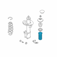 OEM Saturn Astra Insulator, Front Spring Upper Diagram - 55700767