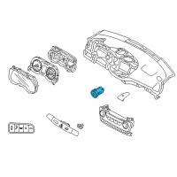 OEM 2022 Hyundai Tucson SWTICH Assembly-Button Start Diagram - 95430-D3500-2Q