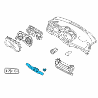 OEM Hyundai Switch Assembly-Center Facia Panel Diagram - 93700-D3150-BLH