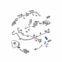 OEM 2006 Acura TSX Sensor Assembly, Side Impact (Trw) Diagram - 77970-SEC-C82