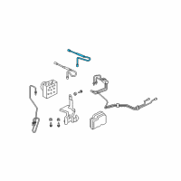 OEM 2007 Ford Edge Brake Tube Diagram - 7T4Z-2286-A