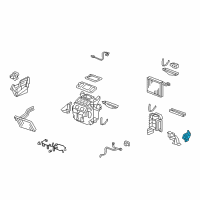 OEM Honda Motor Assembly, Mode Diagram - 79140-SWA-A01