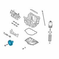 OEM 2022 Lincoln Aviator Vibration Damper Diagram - L1MZ-6312-A