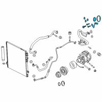 OEM Dodge Challenger Clutch-A/C Compressor Diagram - 68232388AA