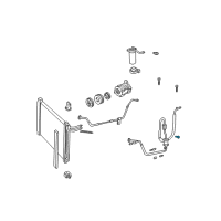 OEM Mercury Pressure Vent Diagram - F3DZ-19D644-A