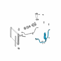 OEM 2002 Ford Mustang Manifold Diagram - BU2Z-19D734-K