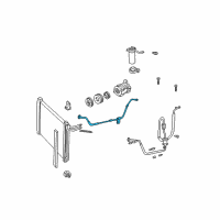 OEM 2004 Ford Mustang AC Hose Diagram - 2R3Z-19835-AA