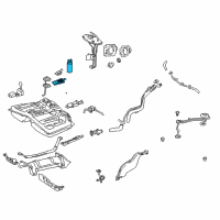 OEM Toyota RAV4 Fuel Pump Diagram - 23220-74021