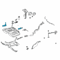 OEM 1996 Toyota RAV4 Sending Unit Diagram - 83320-49055