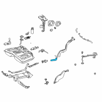 OEM 1999 Toyota RAV4 Hose, Fuel Tank To Filler Pipe Diagram - 77213-42020