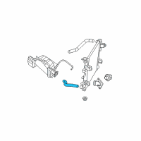 OEM Ram Hose-Radiator Outlet Diagram - 55056771AD