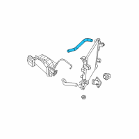 OEM Dodge Ram 2500 Hose-Radiator Inlet Diagram - 55056772AD