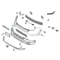 OEM 2013 Ford Explorer Cap Diagram - BB5Z-17A900-APTM