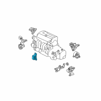 OEM 2005 Honda CR-V Stopper, FR. Engine Diagram - 50840-S7C-980