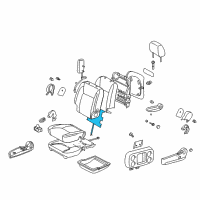 OEM 2004 Toyota Sienna Heater Element Diagram - 87530-AE010