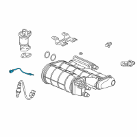 OEM 2020 Honda Odyssey Sensor, Front Laf Diagram - 36531-5MR-A01