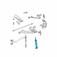 OEM 2003 Cadillac Escalade Front Shock Absorber Kit Diagram - 12477738
