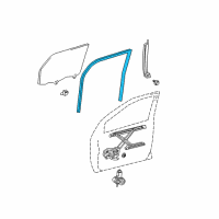 OEM Scion Run Channel Diagram - 68141-52070