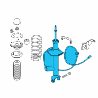 OEM 2020 Infiniti Q60 ABSORBER Kit - Shock, Rear Diagram - E6210-5CF0B