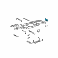 OEM 1999 Ford F-150 Mount Bracket Diagram - F75Z-5775-BB